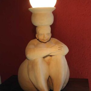 lampe Gaïa, hommage à la déesse-mère