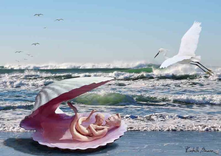 sirènes à la plage isabelle mounier