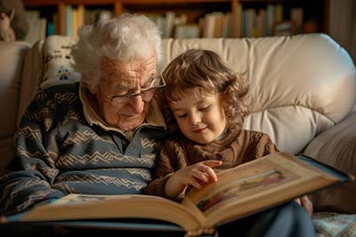 Héritage des souvenirs et de l'histoire familiale