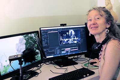 Montage vidéo par Isabelle Mounier