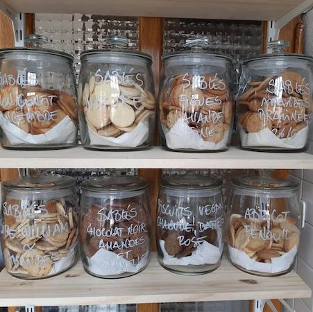 Biscuits artisanaux de la fabrique familiale "Les Douceurs d'Iris"