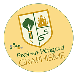 logo Pixel-en-Périgord, infographiste, Sarlat en Périgord