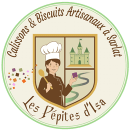 logo de la confiserie biscuiterie artisanale Les Douceurs d'Iris, à Sarlat, Périgord