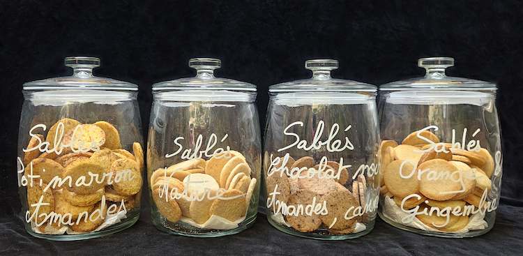 Sablés parfumés et biscuits Vegan