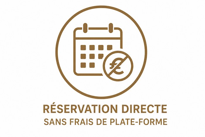 réservation directe sans frais de plate-forme